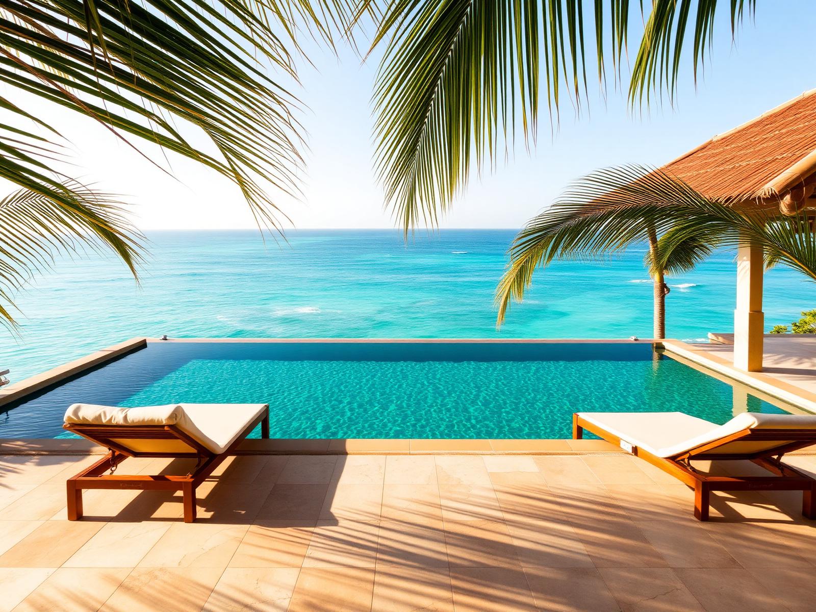 Private pool at Bila Kofia